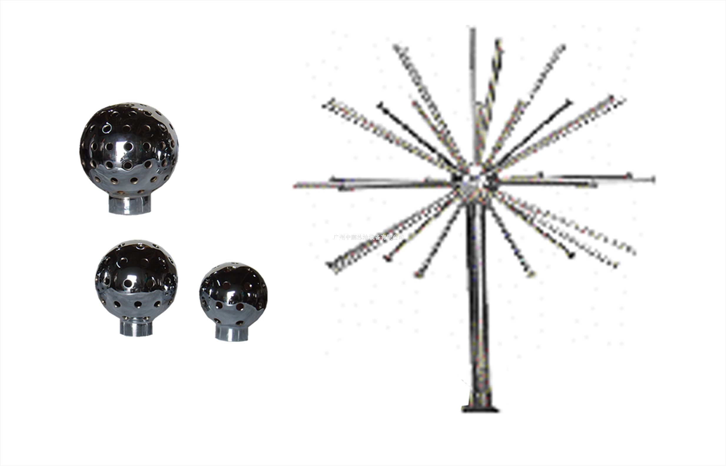 廣州泳池設備水景噴泉水晶球噴頭研發(fā)生產廠家